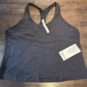 Lululemon NWT Black Racerback Tank Top short